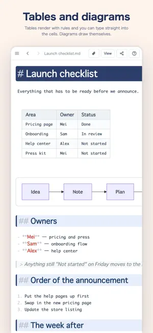 Markdown Notes & Memo screenshot 3