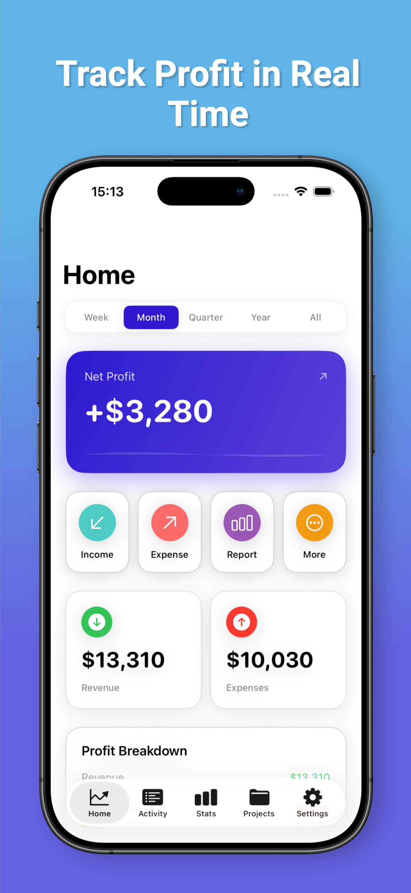Sumwise:Profit Tracker