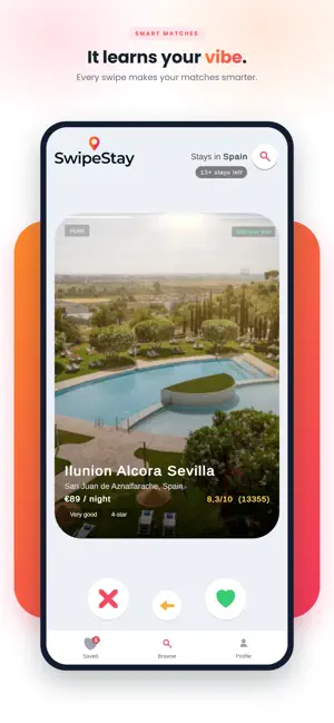 SwipeStay: Hotel Finder screenshot 2