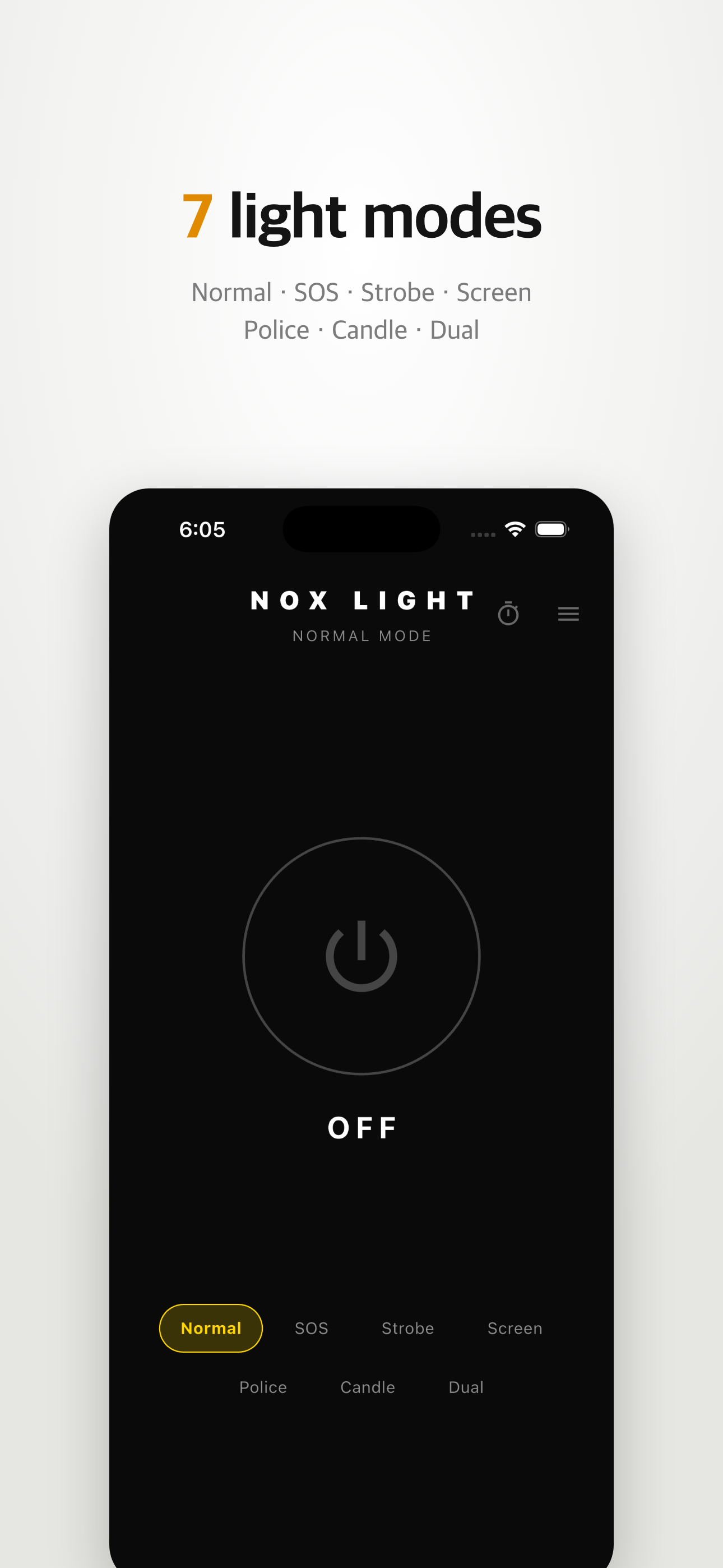 Nox Light - Flashlight screenshot 3