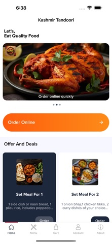 Kashmir Tandoori Online screenshot