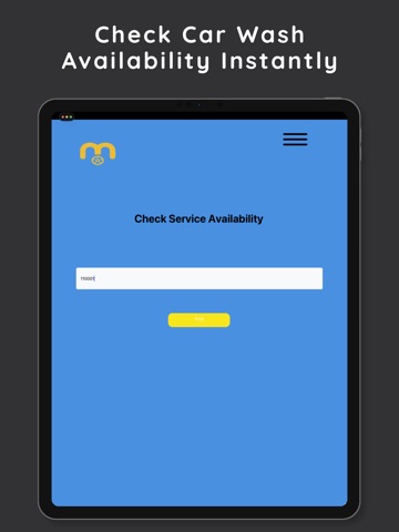Mowa - Doorstep Vehicle Wash iPad screenshot