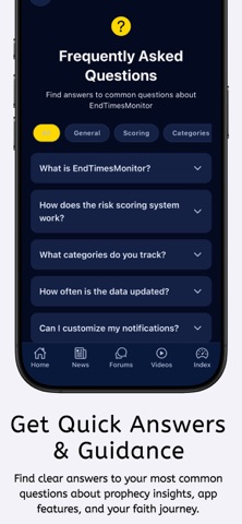 End Times Monitor and News screenshot