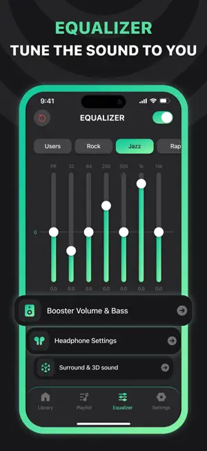 Music Equalizer: Bass Booster! screenshot 3