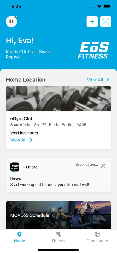 EōS Fitness screenshot 2