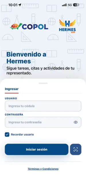Hermes COPOL screenshot 1