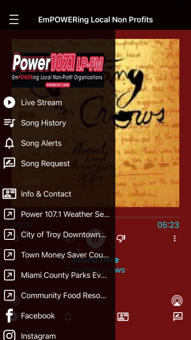 Screenshot 2 of Power 107.1 WTJN App