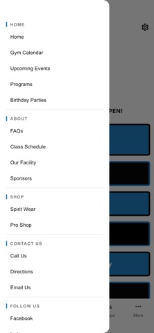 Studio 50 Gym, Dance and Cheer iPhone screenshot