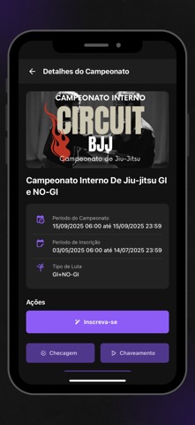 Circuit BJJ screenshot