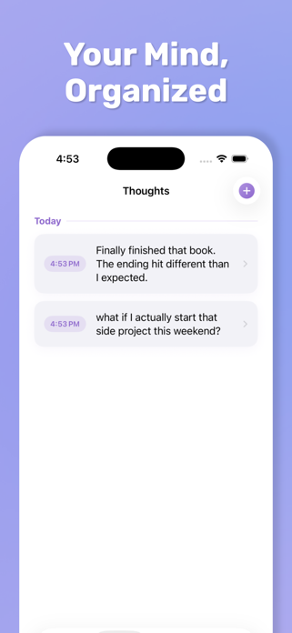 Random Thoughts Journal Screenshot 3 of 4