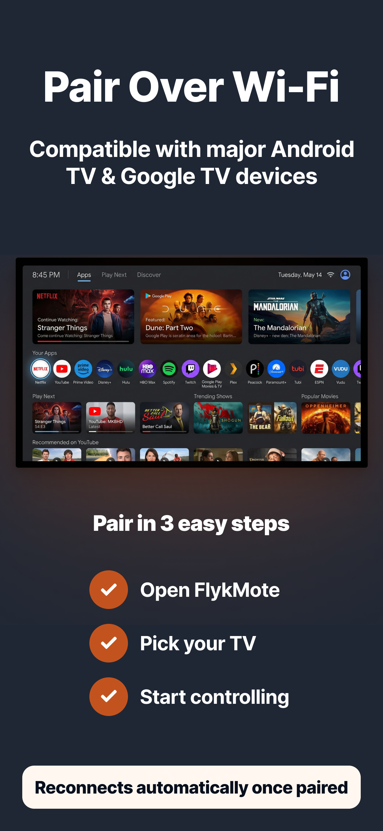 Smart TV Remote - FlykMote screenshot 8