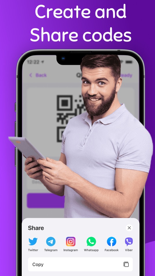 #4. Barcode Scanner QR UPC reader (iOS) Podle: Evgeny Nesterov