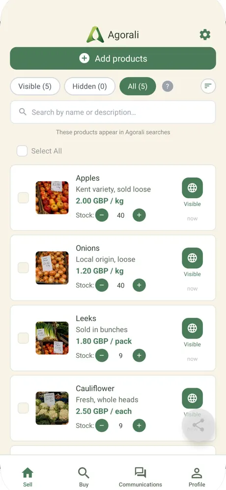 Agorali screenshot 3