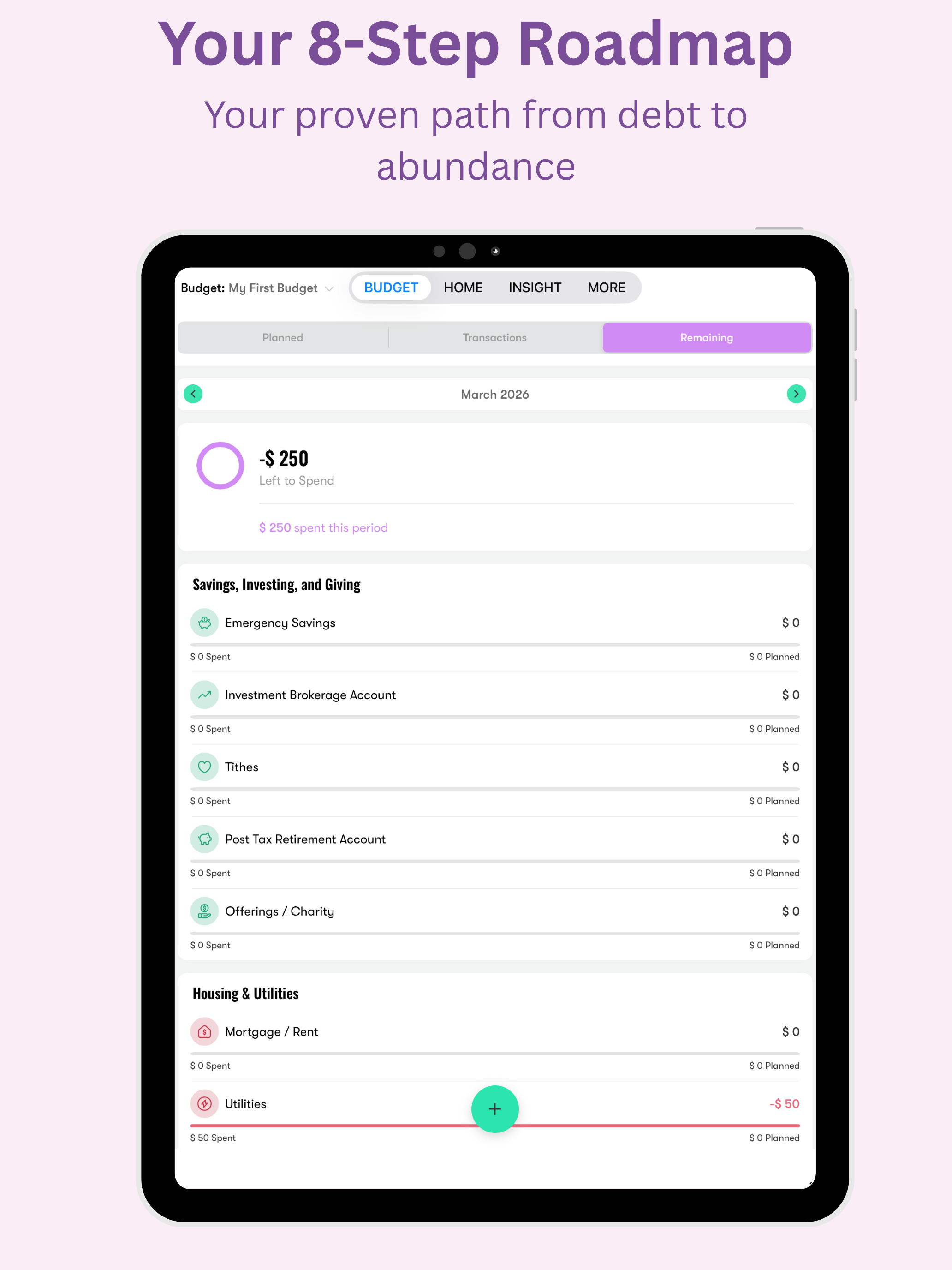 Money Tracker: Simple Budget !