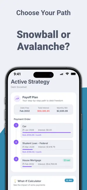 TinyDebt: Debt Payoff Planner screenshot 3