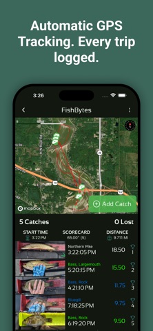 FishBytes - Your Fishing Log Screenshot 1 of 8