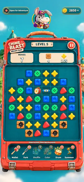 Chime Blast: Match 3 Puzzles screenshot 1