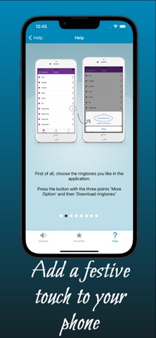 Christmas Ringtones & Carols iPhone screenshot