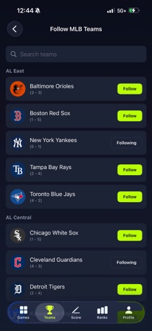 GameWagerBaseball Screenshot 5 of 9