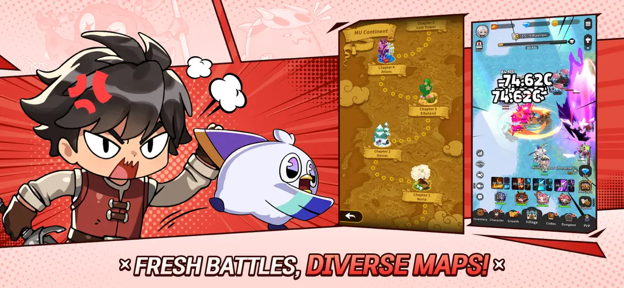 MU: Pocket Knights Hack screenshot 7 - game app interface