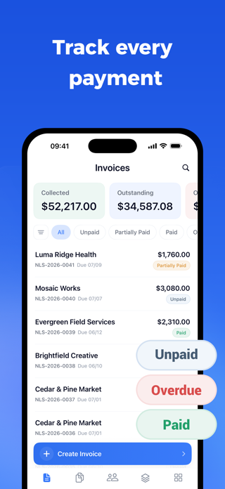 Invoice Maker: InvoiceFolio Screenshot 3 of 7