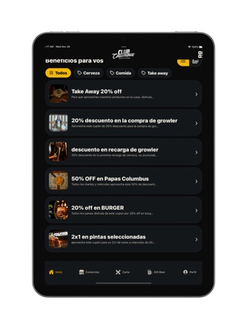 Club Columbus iPad screenshot 2