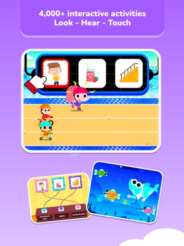 Monkey Junior-English For Kids iPad screenshot