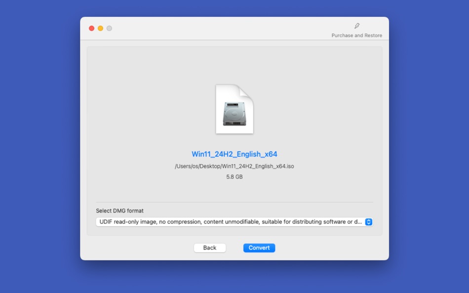 #3. ISO to DMG Converter (macOS) 由: 瑞英 段