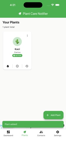 Plant Care Notifier Screenshot 4 of 8