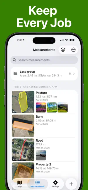 Field Maps Measure - Landmetr screenshot 4