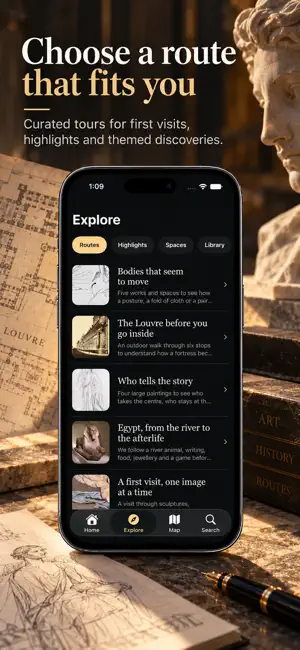 Louvre Museum Visitor Guide screenshot 4