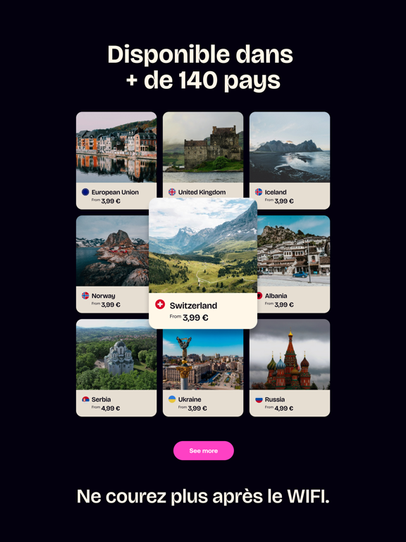 Screenshot #6 pour Kolet: eSIM de voyage