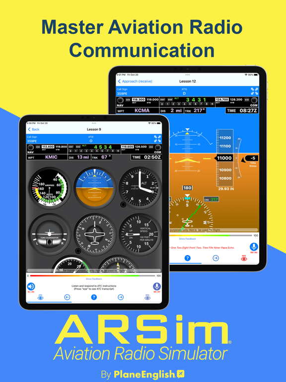 Screenshot #4 pour PlaneEnglish: ARSim