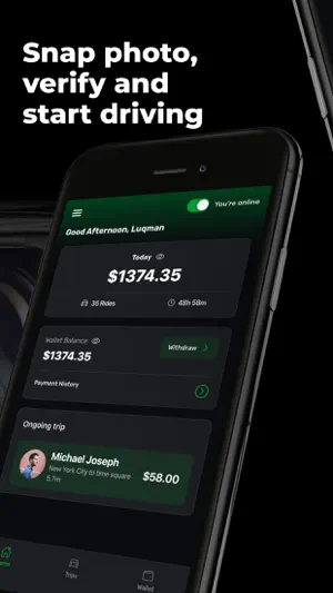 OneRideTho Driver screenshot 2