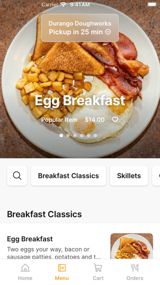 Durango Doughworks iPhone screenshot 2 - Food & Drink app