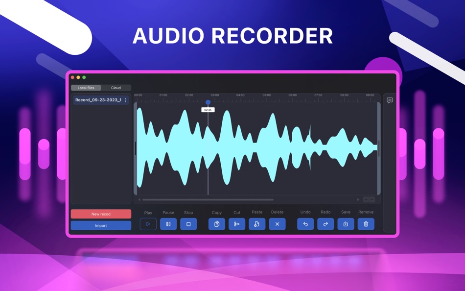 #2. Professional Recorder & Editor (macOS) 由: Music Topia