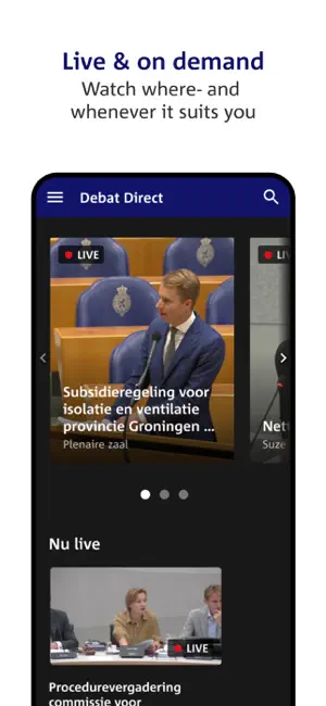 Debat Direct screenshot 1