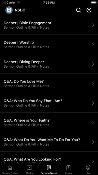 North Side Baptist Weatherford Screenshot