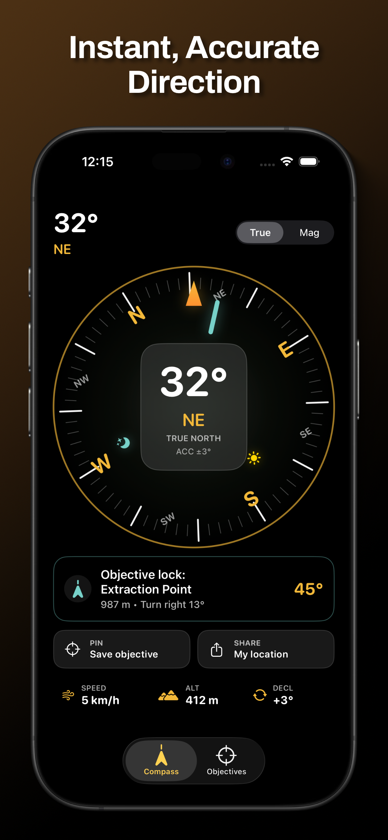 NESW - Tactical Compass