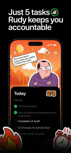 Uncle Rudy: Tasks that roast screenshot 1