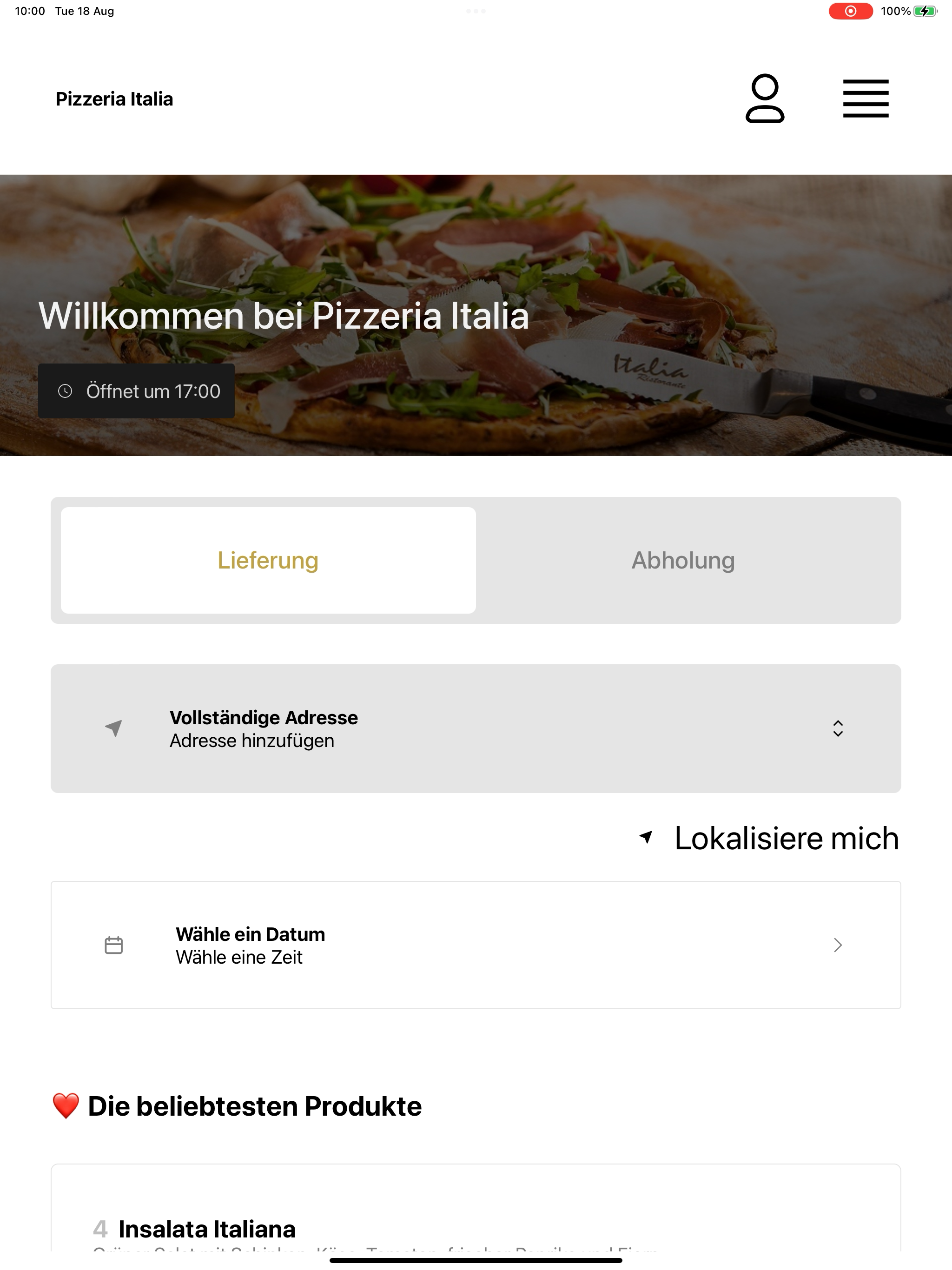 Pizzeria Italia Illingen DE screenshot 10