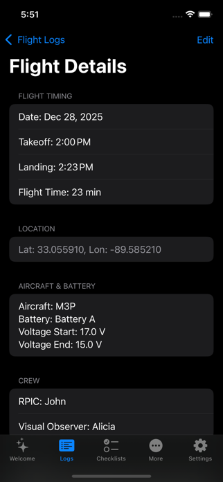 FlightLogger Pro Screenshot 2 of 7