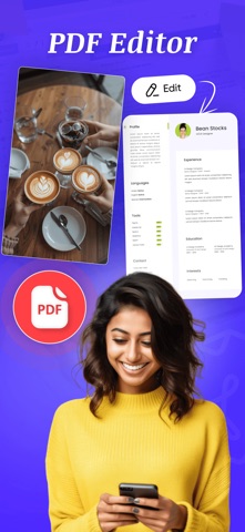 Word Editor : Docx, XLSX Edit iPhone screenshot