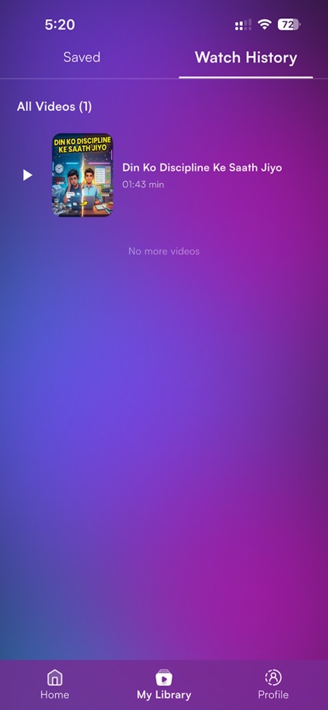 Nugget: Short video learning screenshot 2