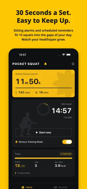Pocket Squat screenshot 2