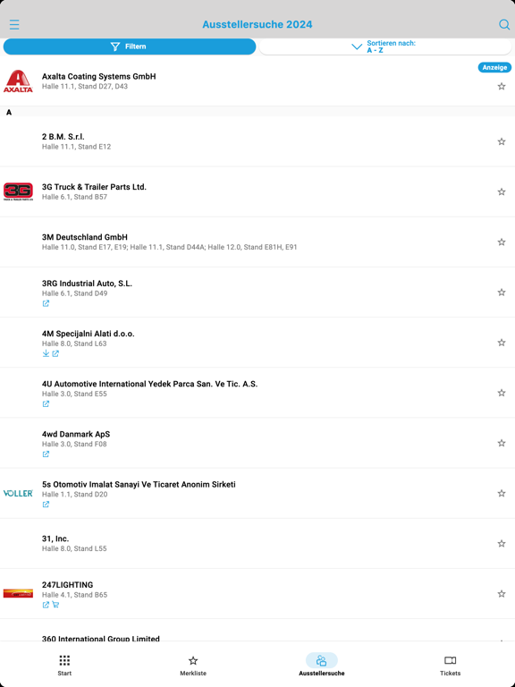 Screenshot #6 pour Automechanika Frankfurt