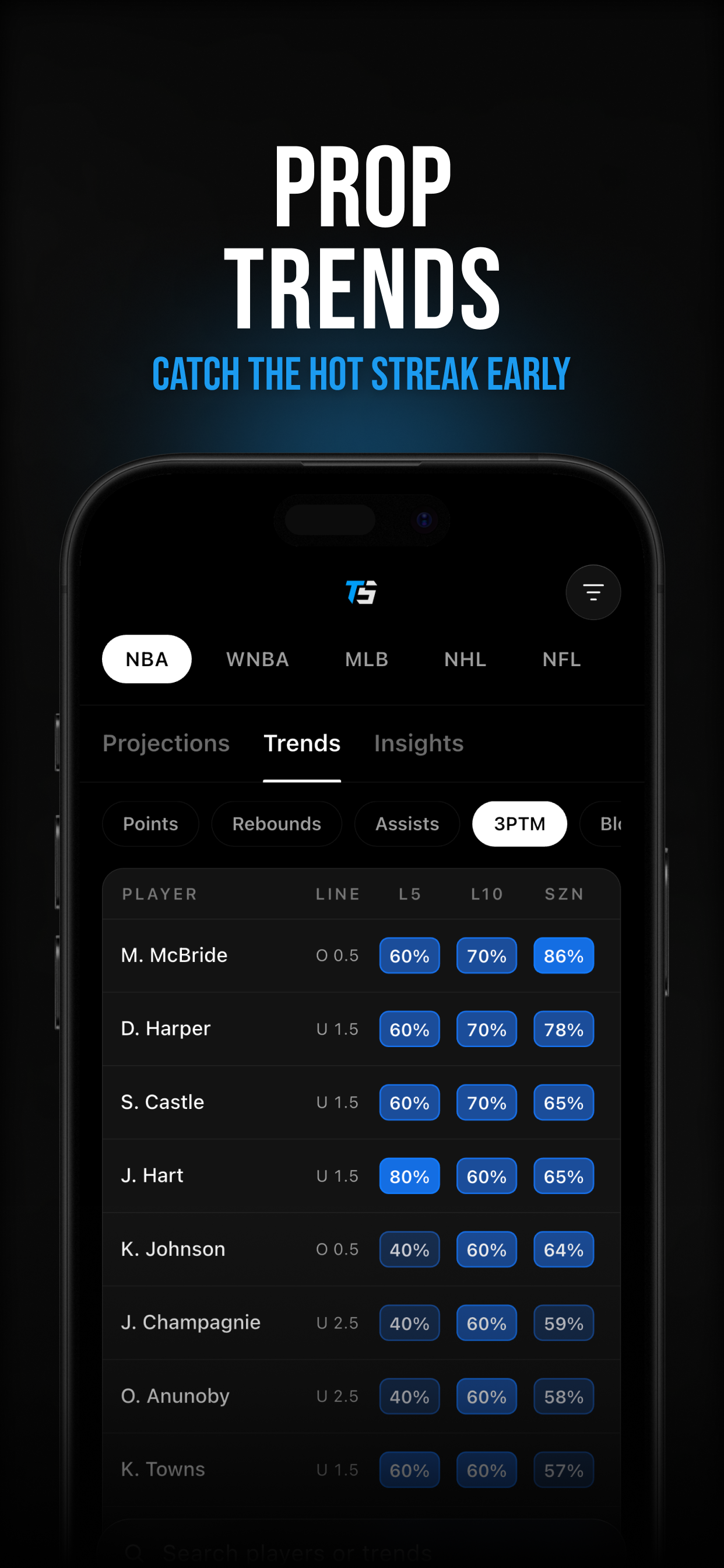 Toad Sports: Prop Pick Finder screenshot 7