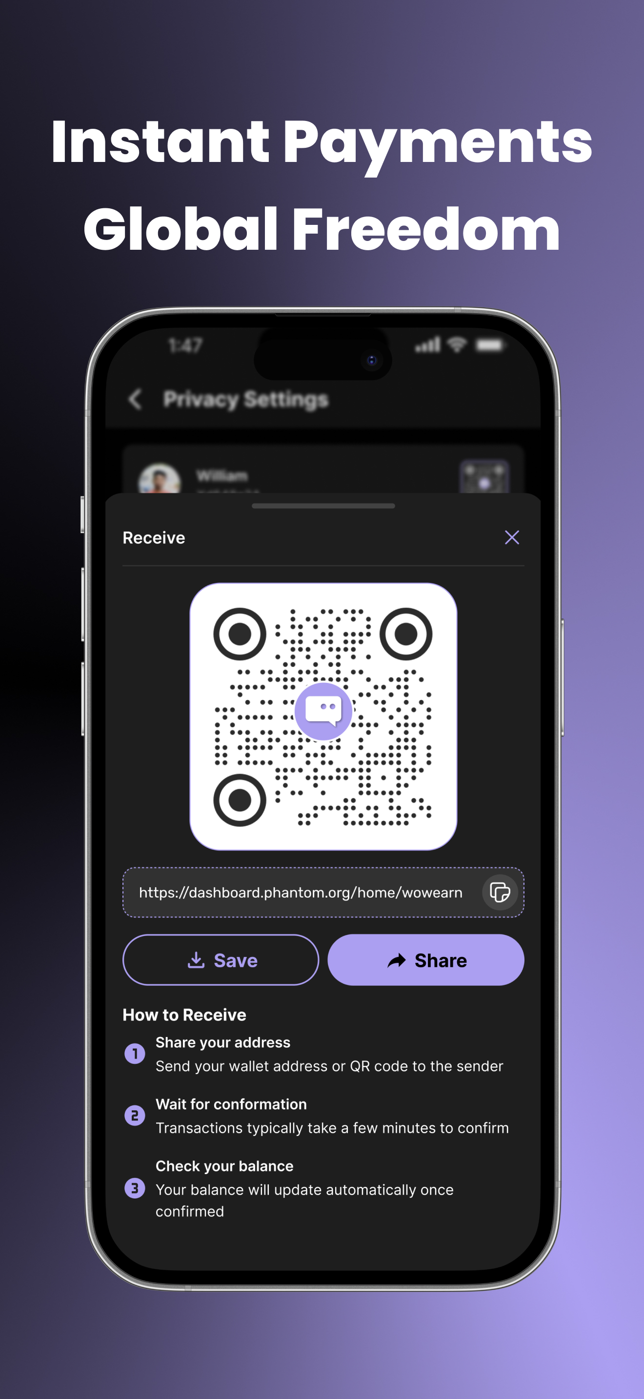 Whisper Chat & Wallet