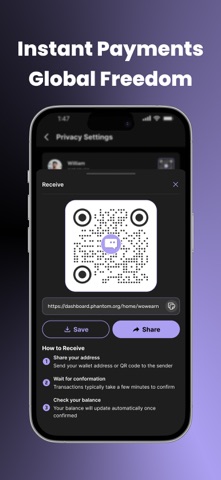Whisper Chat & Wallet Screenshot 4 of 5