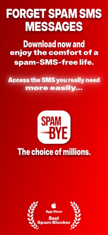 Spam SMS Blocker: SpamBye Screenshot 6 of 6